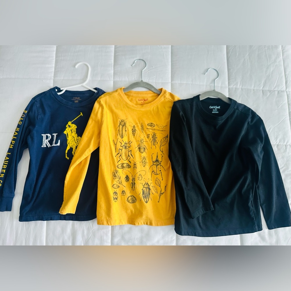 Boys Long Sleeve Shirt Bundle